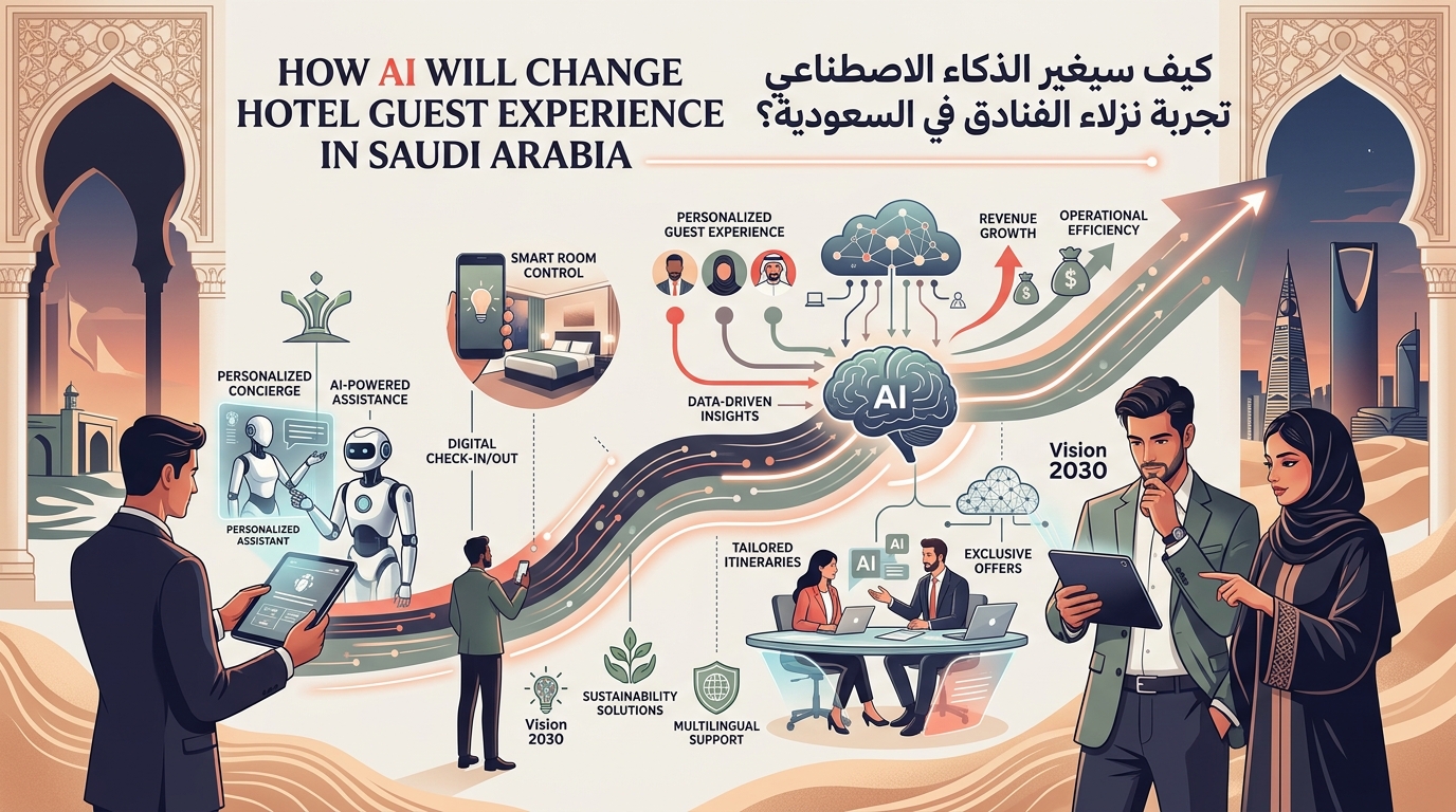 How AI Will Change Hotel Guest Experience in Saudi Arabia