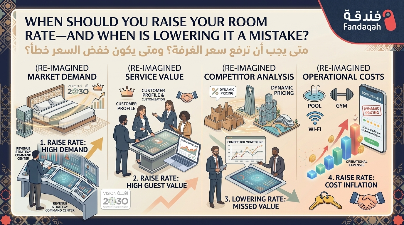 When Should You Raise Your Room Rate—and When Is Lowering It a Mistake?