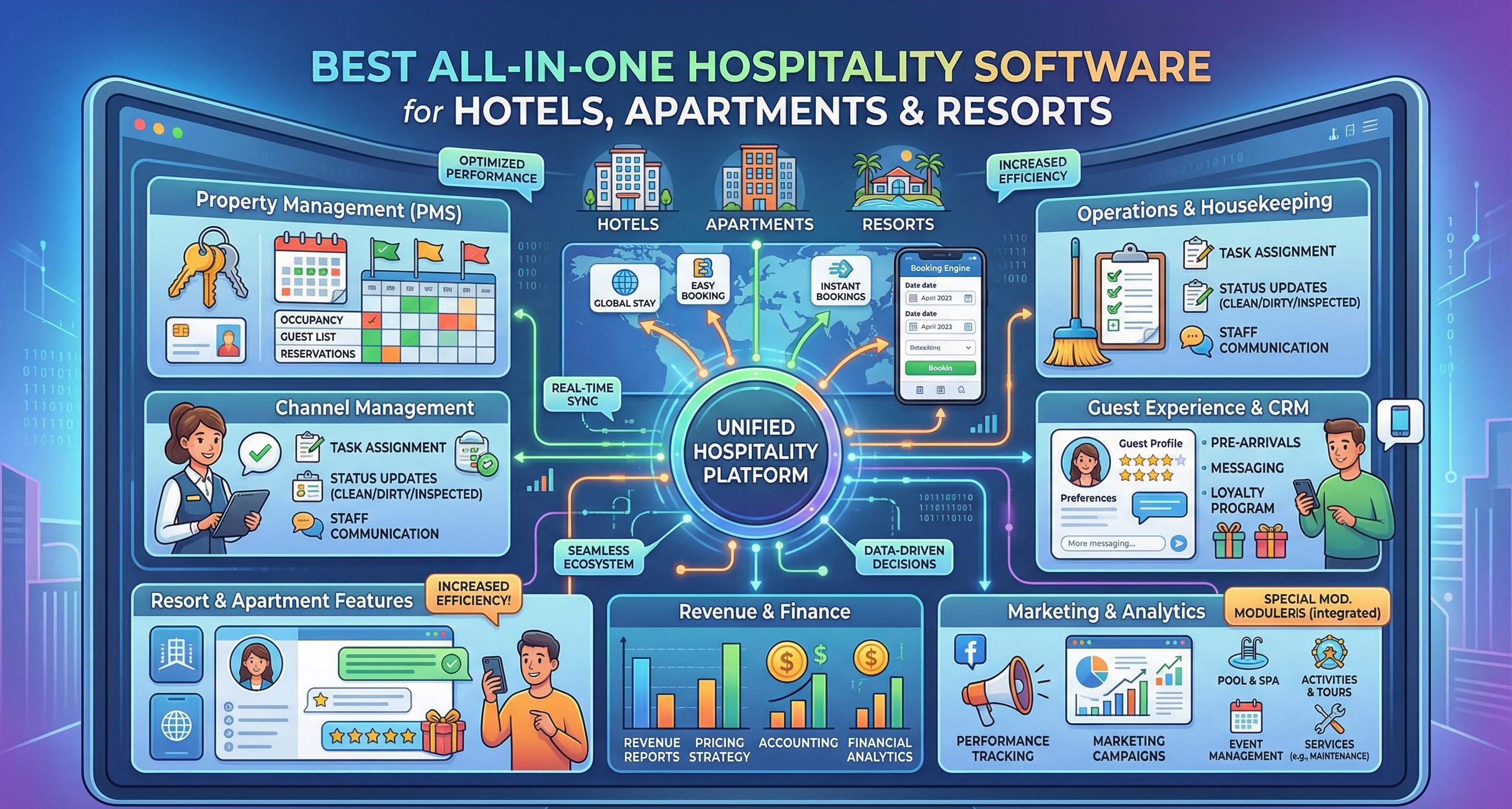 Best All-in-One Hospitality Software for Hotels, Apartments & Resorts in Saudi Arabia