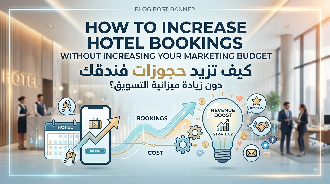 How to Increase Hotel Bookings Without Increasing Your Marketing Budget