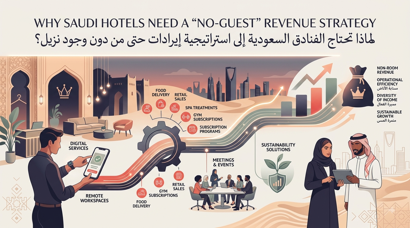 Why Saudi Hotels Need a “No-Guest” Revenue Strategy