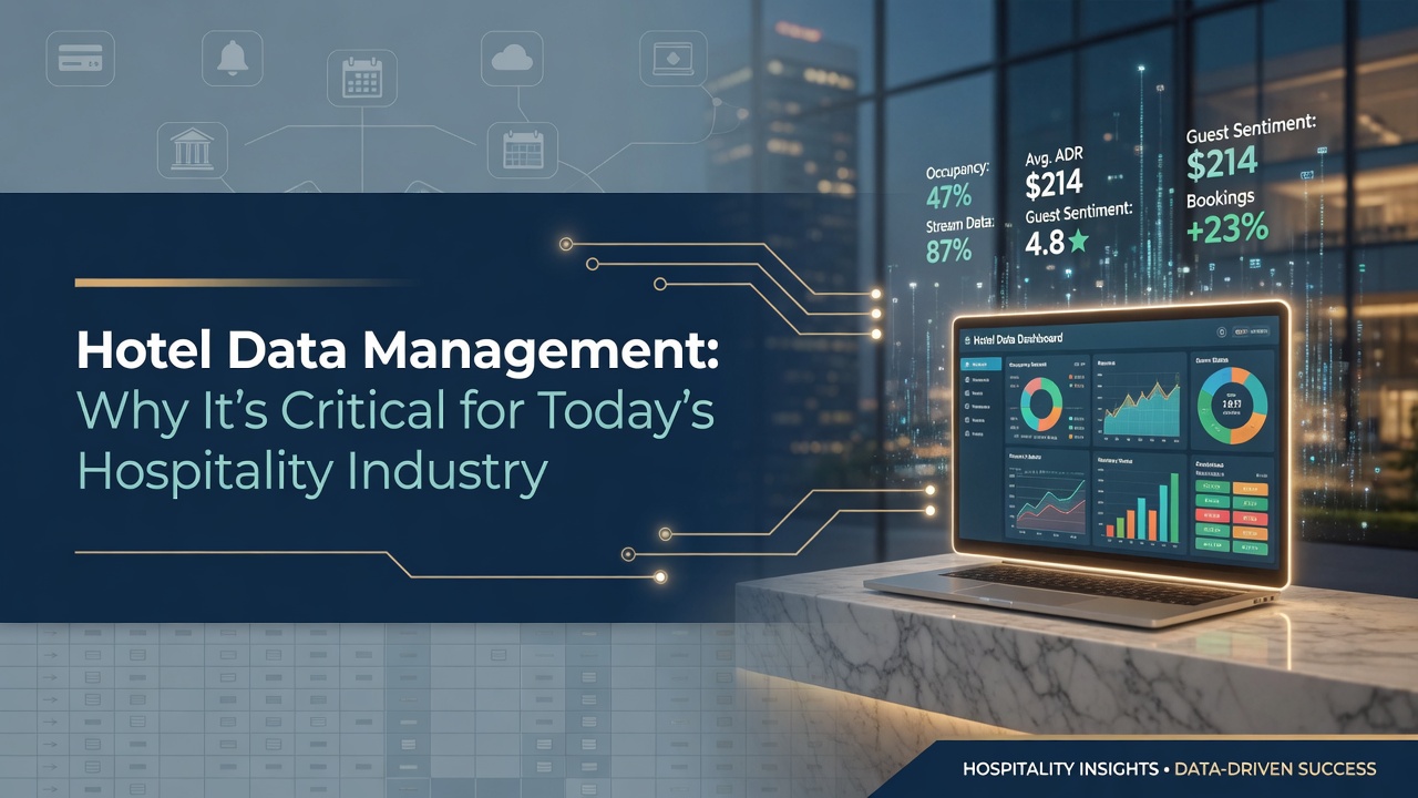 Hotel Data Management: Why It's Critical for Today's Hospitality Industry