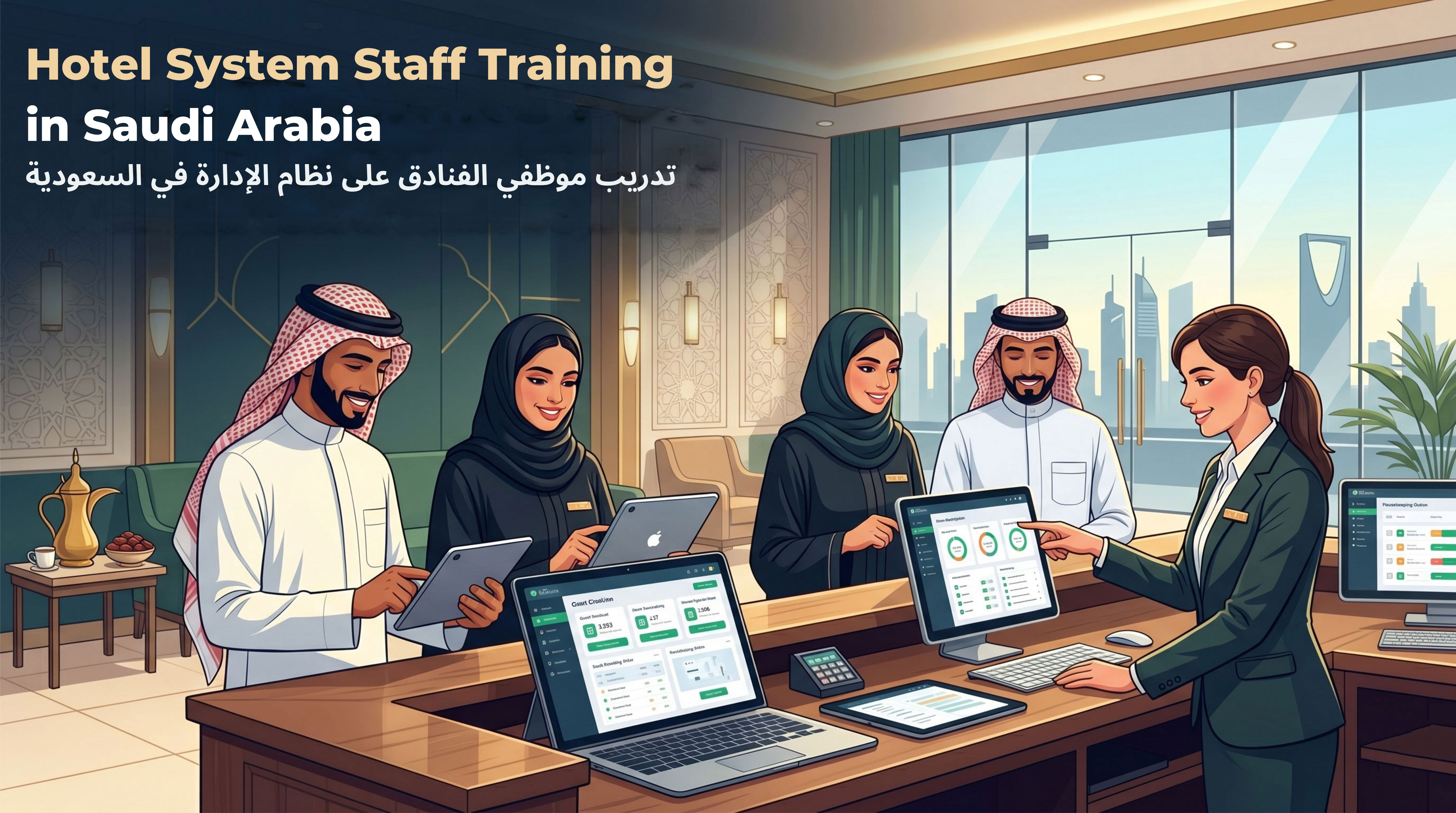 PMS Training for Hotel Staff in Saudi Arabia: A Complete Guide to Confident Operations