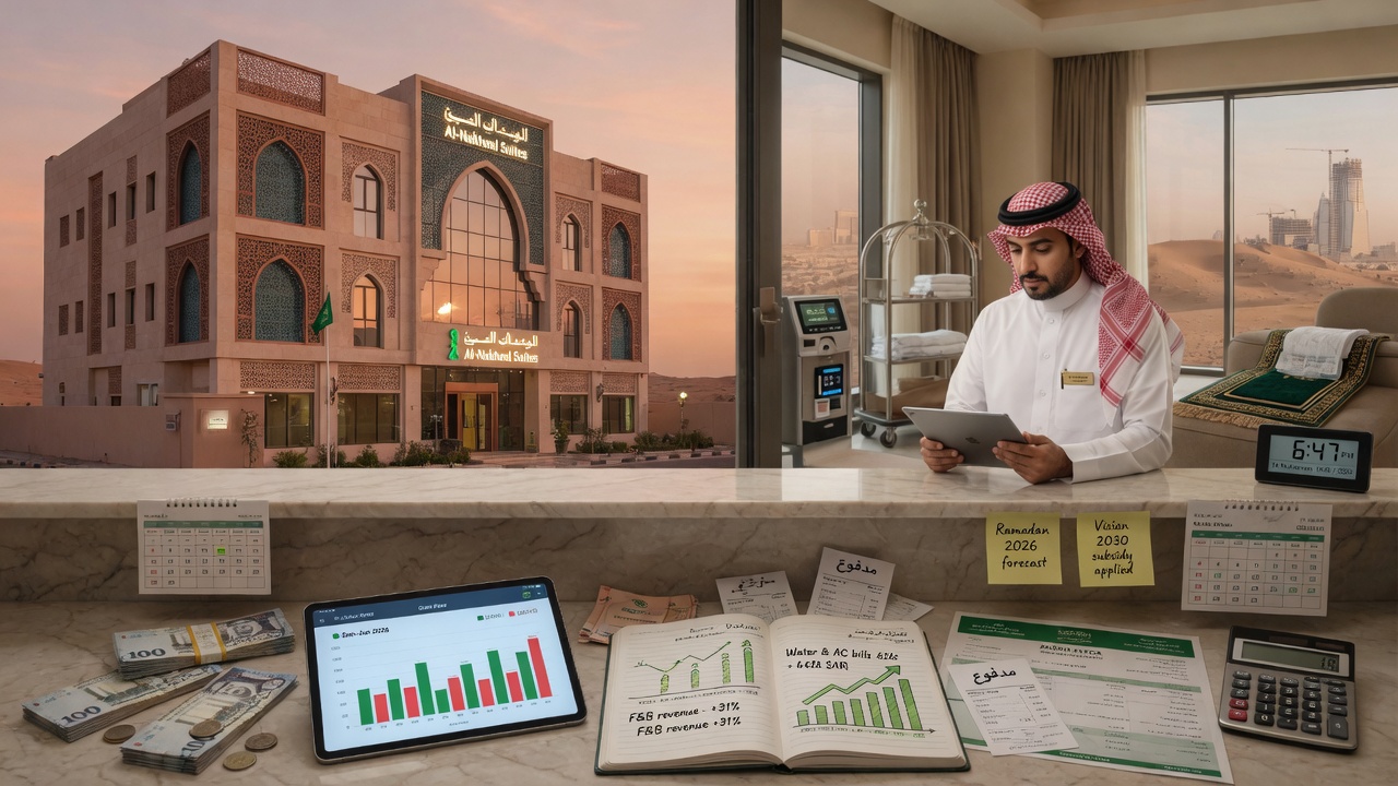 Cash Flow Management for Small Hotels in Saudi Arabia: A Complete Operational Guide for 2026 and Beyond