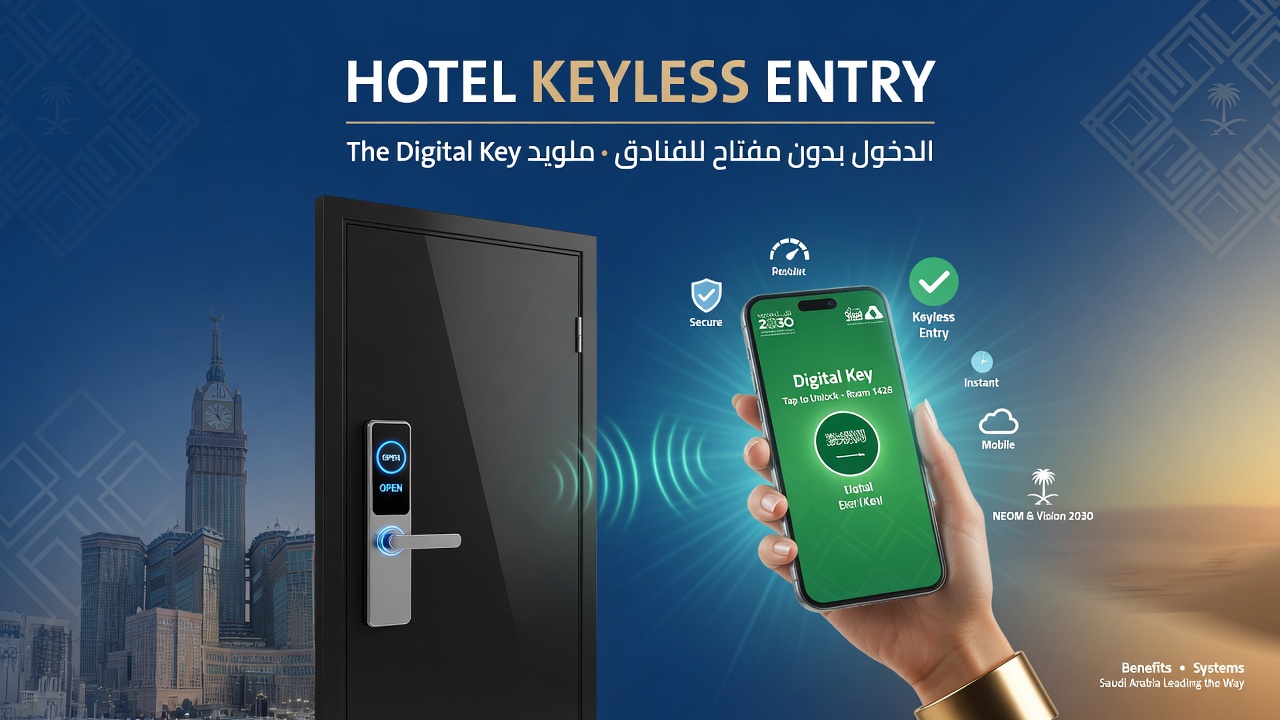 Hotel Keyless Entry: The Benefits, Systems, and Why Saudi Arabia Is Embracing the Digital Key Revolution