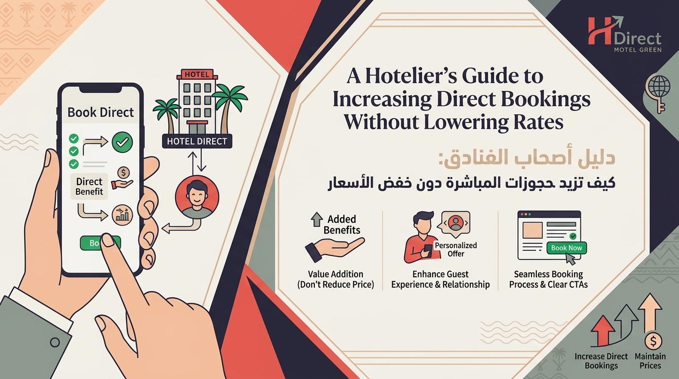 A Hotelier’s Guide to Increasing Direct Bookings Without Lowering Rates