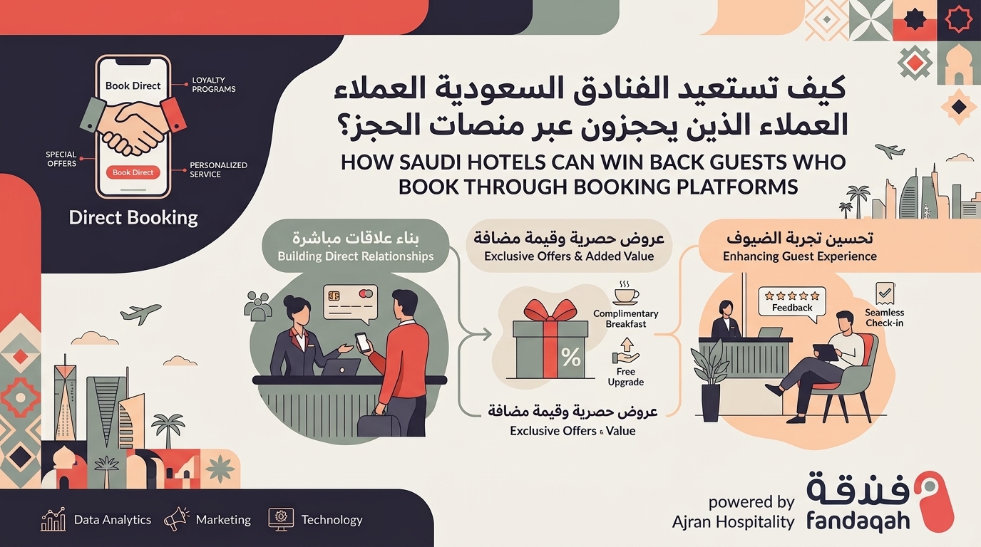 How Saudi Hotels Can Win Back Guests Who Book Through Booking Platforms