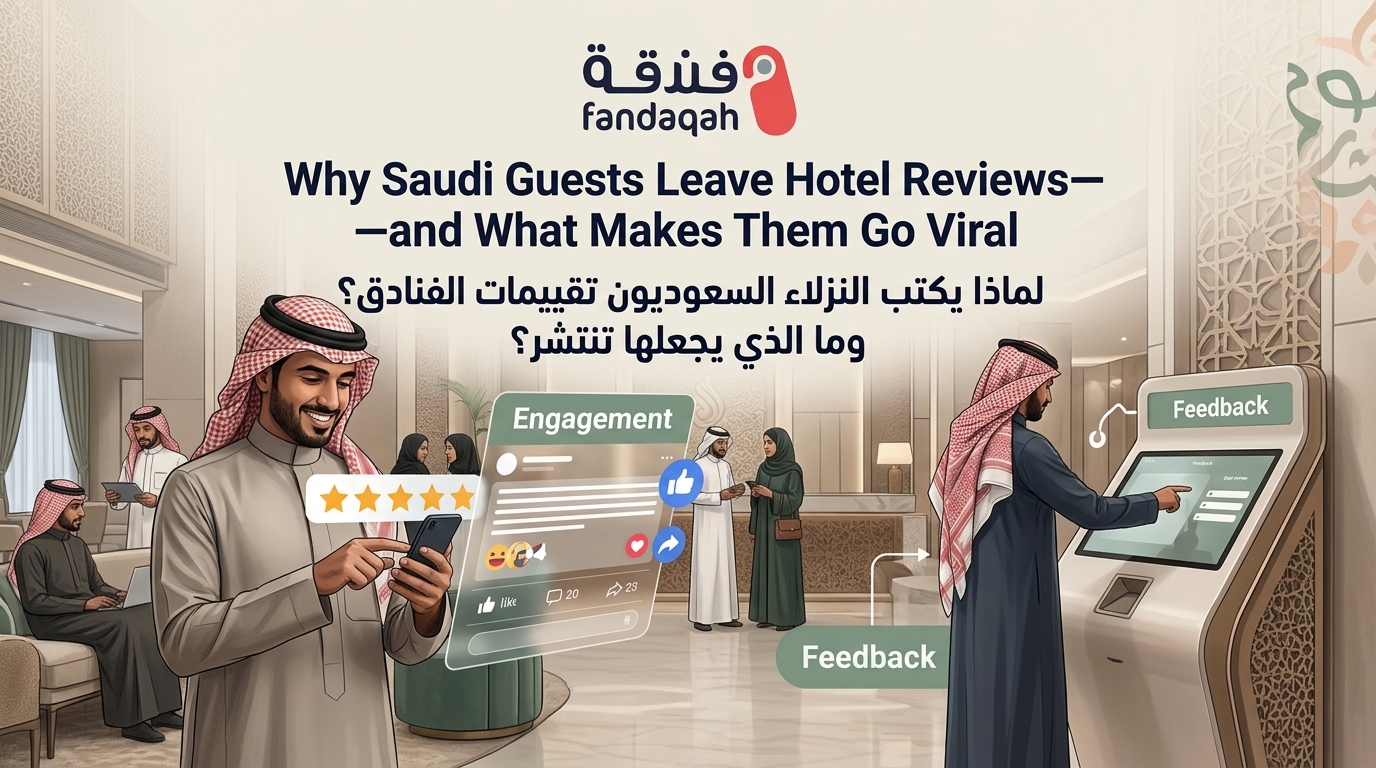 Why Saudi Guests Leave Hotel Reviews—and What Makes Them Go Viral