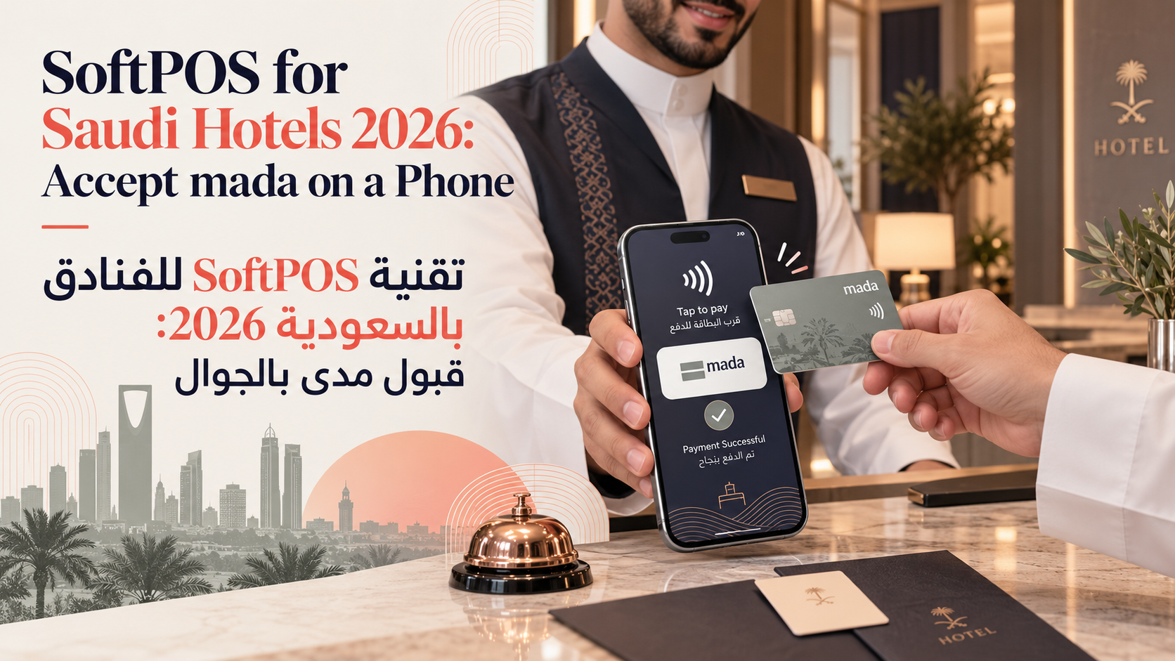 SoftPOS for Saudi Hotels 2026: Accept mada on a Phone
