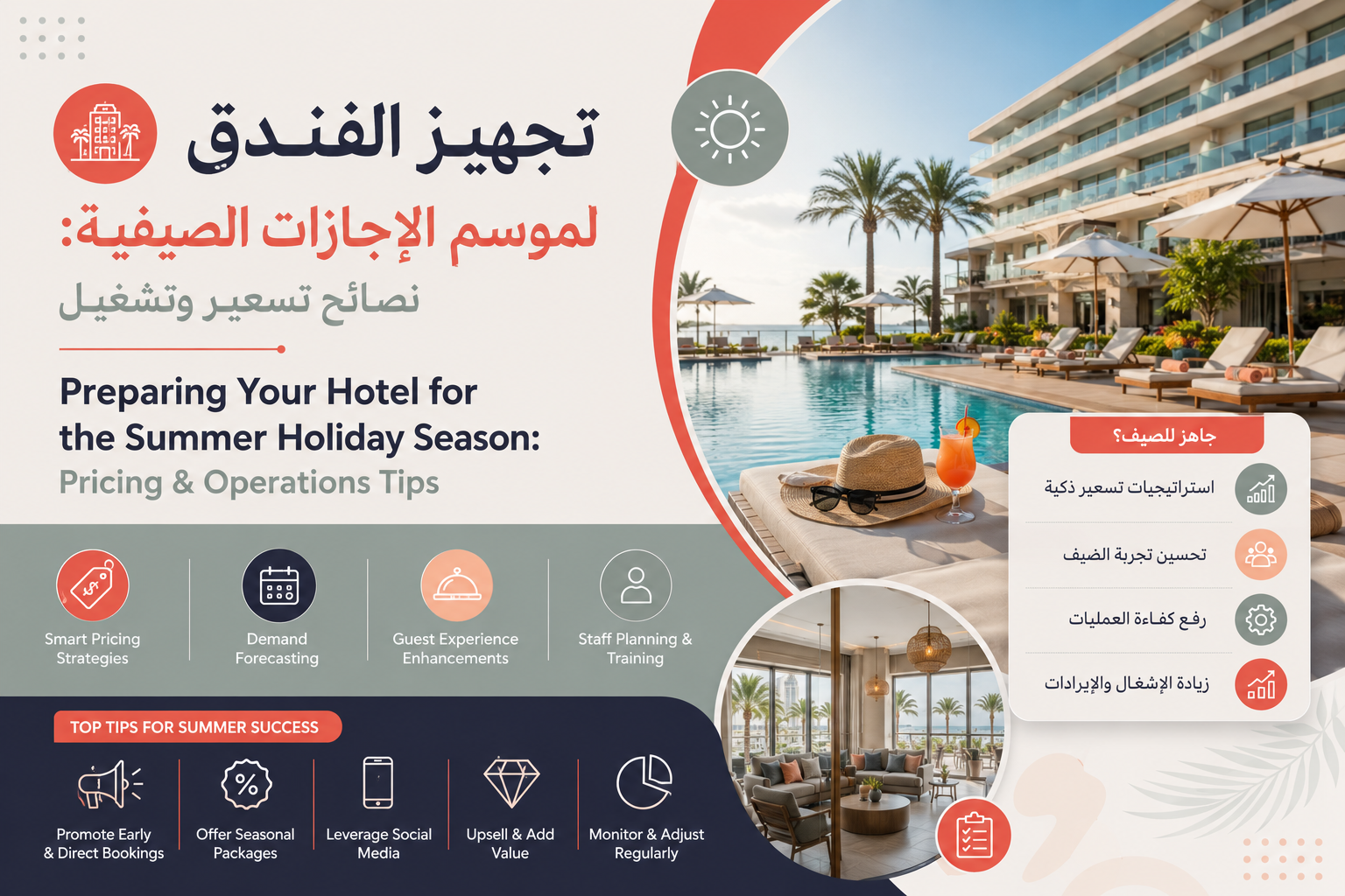 Prepare Your Hotel for Summer: Pricing & Operations Tips