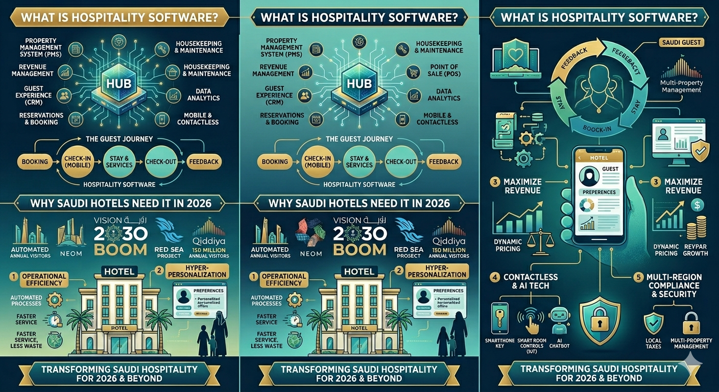 What is Hospitality Software and Why Do Saudi Hotels Need It in 2026