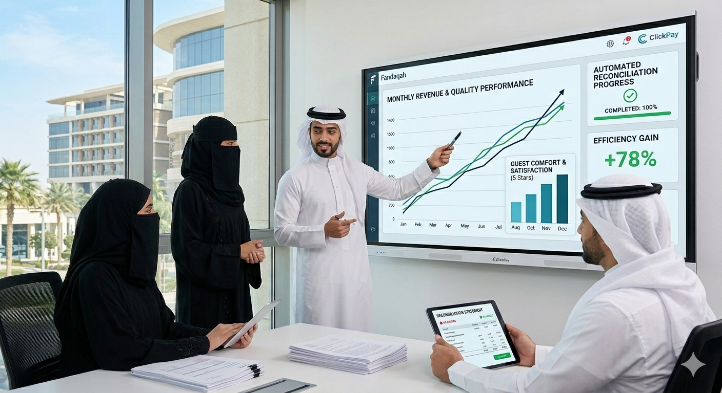 For Guest Comfort and Team Efficiency: How Fandaqah and ClickPay Transformed Payment Experience at  Hotel in Al Khobar
