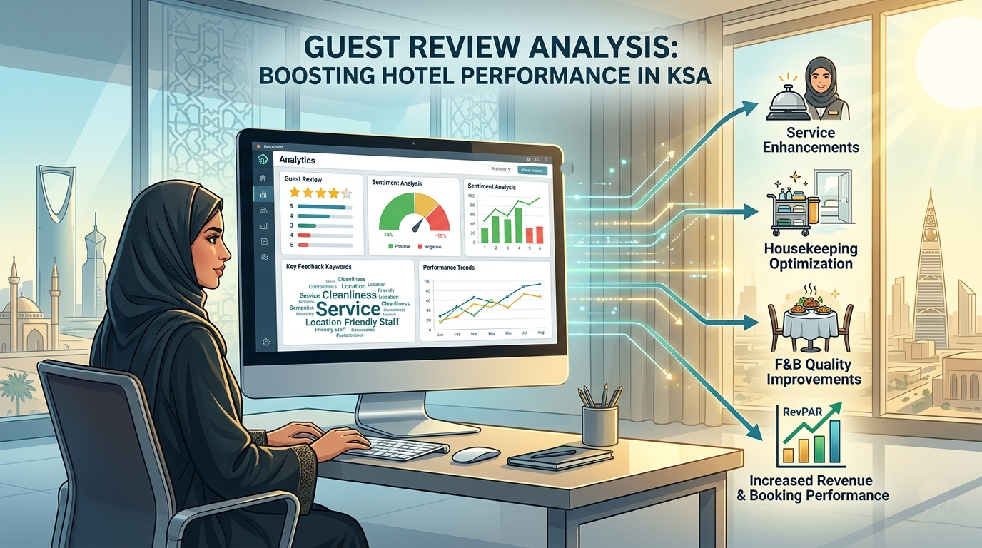 Guest Review Analysis Strategies for Boosting Hotel Performance in Saudi Arabia