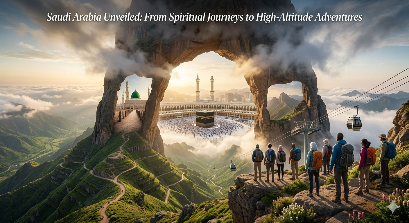 Saudi Arabia Reveals: From Spiritual Journeys to High-Altitude Adventures The Future of Hospitality Summit Leads Hotel Technology Innovation