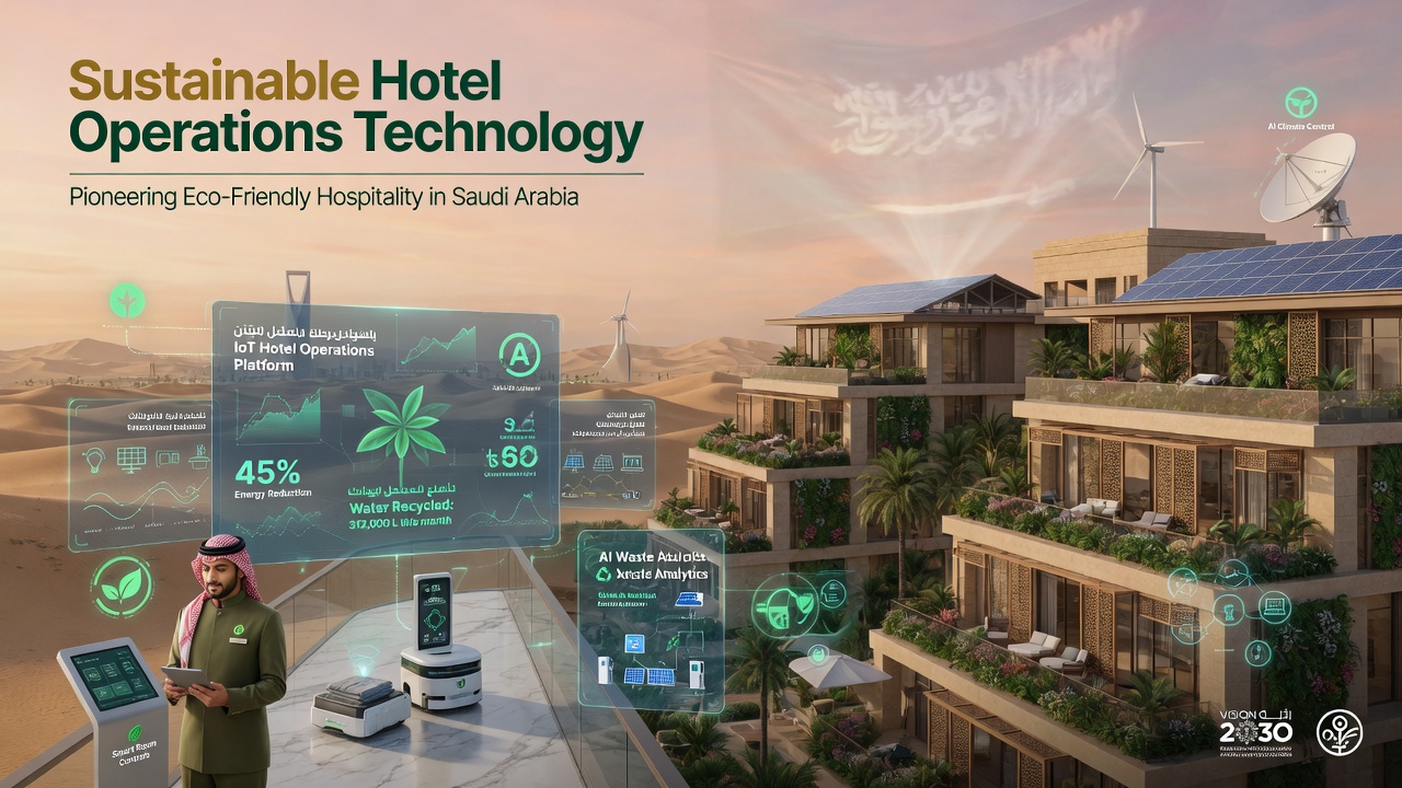 Sustainable Hotel Operations Technology: Pioneering Eco‑Friendly Hospitality in Saudi Arabia