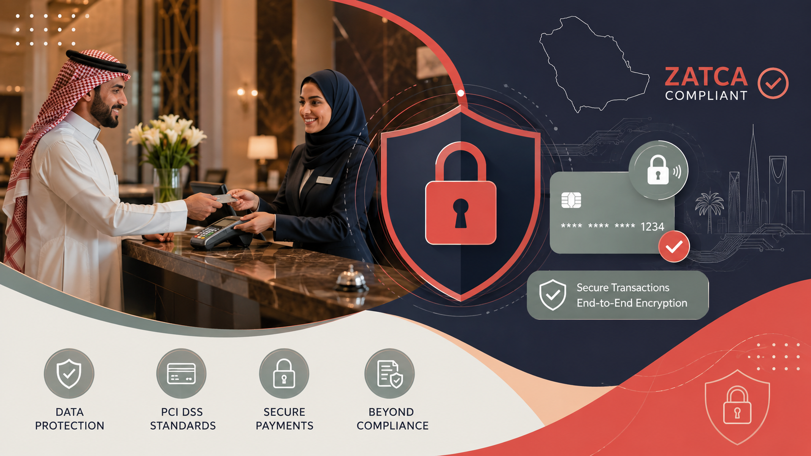 Protecting Hotel Payment Data Beyond ZATCA Compliance