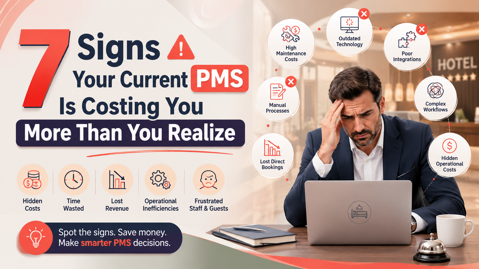 7 Signs Your Outdated PMS Is Costing Your Hotel Money